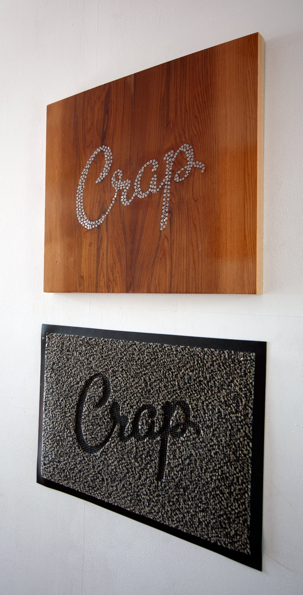 Crap doormat handmade graphics